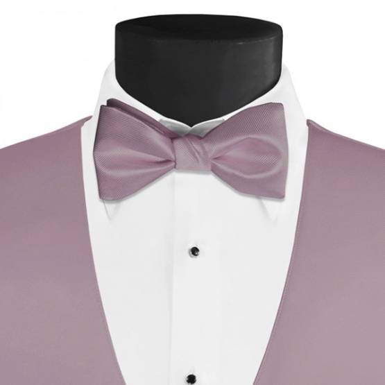 Men's Larr Brio Modern Solid Bow Tie - Quartz
