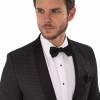 Weave Black Tuxedo Jacket