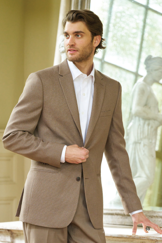 Couture 1910 Men’s Dual Stretch Sports Coat - Brown