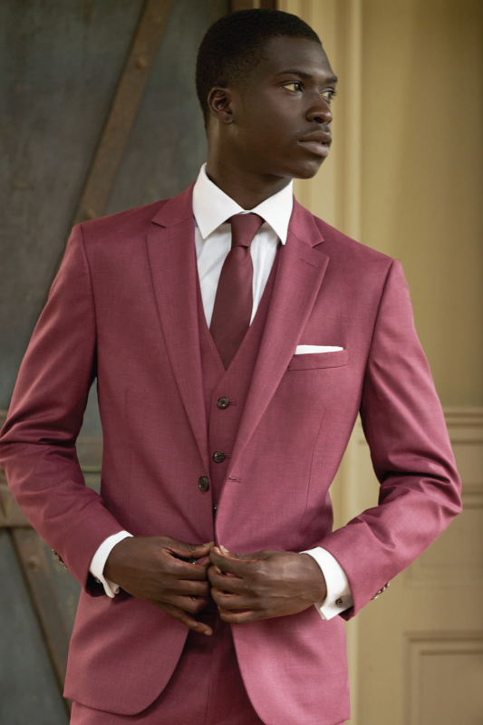 Couture 1910 Men’s Power Stretch Suit - Brick