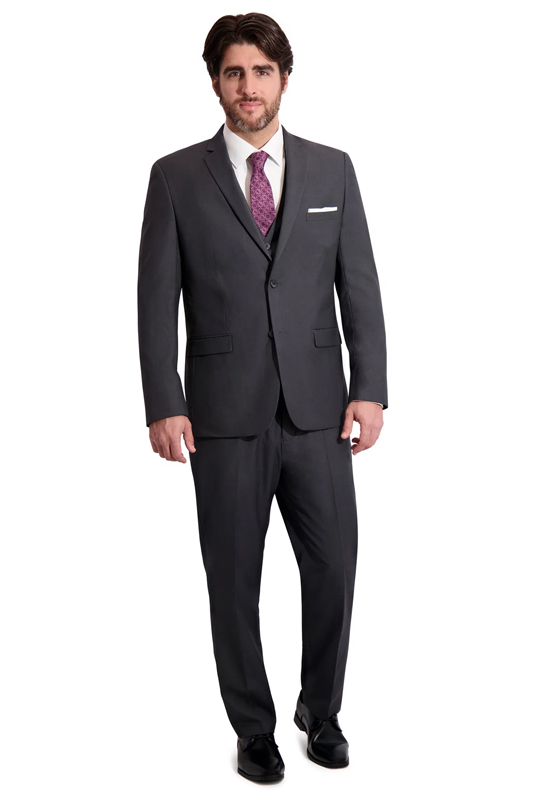 Couture 1910 Men’s Power Stretch Suit - Charcoal