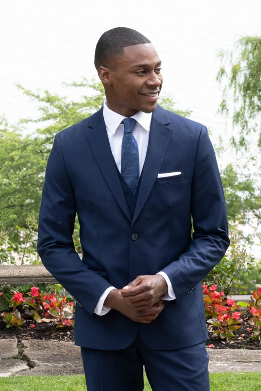 Couture 1910 Men’s Power Stretch Suit - Navy