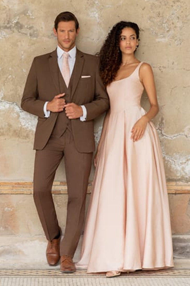 Larr Brio Cocoa Metro Suit - Image 2