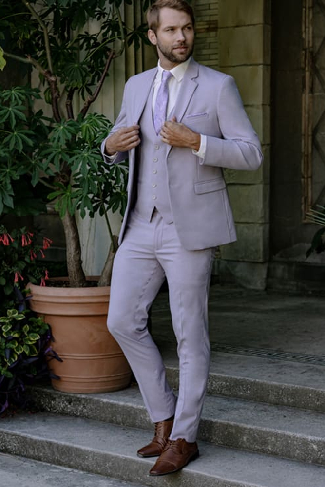 Larr Brio Lavender Metro Suit - Image 4