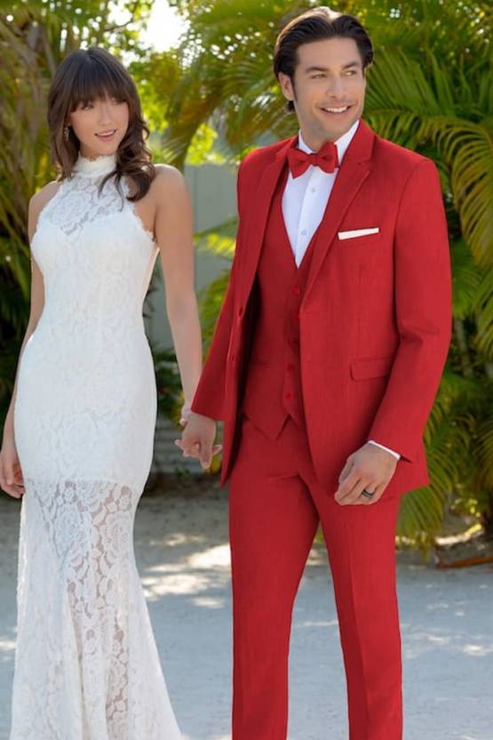 Larr Brio Red Metro Suit