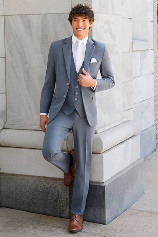 Larr Brio Slate Blue Metro Suit