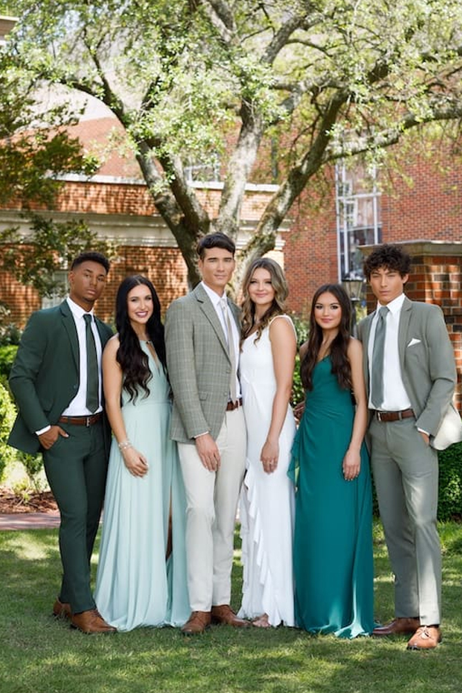 Mark of Distinction Metro Tonal Plaid Coat - Sage - Image 4