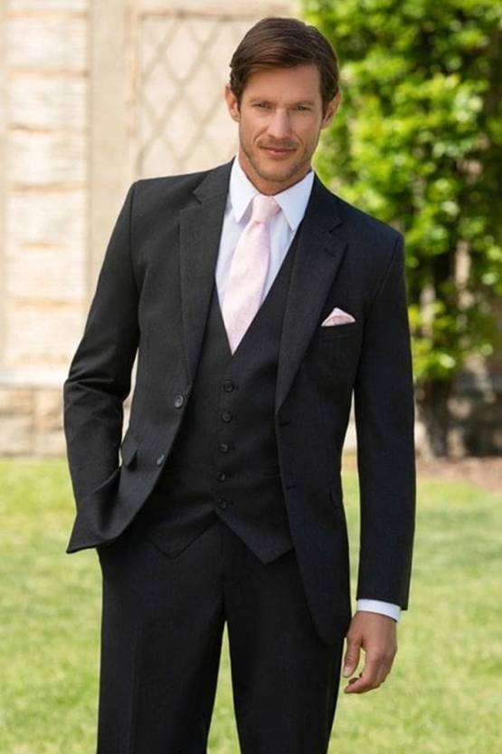 Larr Brio Charcoal Metro Suit
