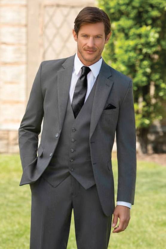 Larr Brio Medium Grey Metro Suit