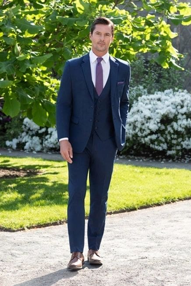 Larr Brio Navy Metro Suit - Image 2