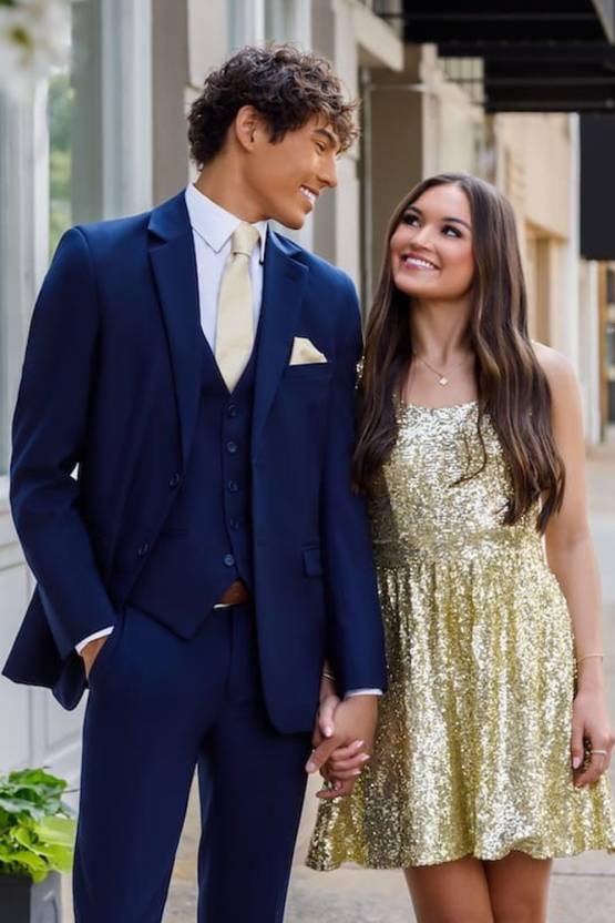 Larr Brio True Navy Metro Suit